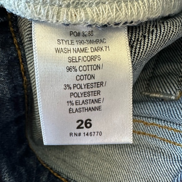 Re/Done Skinny High Rise Jeans Size 26 - Picture 7 of 8